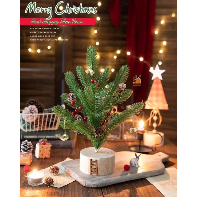 พร้อมส่ง ต้นคริสต์มาส ต้นไม้ปลิมแต่งบ้าน ของแต่งบ้านปีใหม่ ของแต่งบ้านวันคริสต์มาส