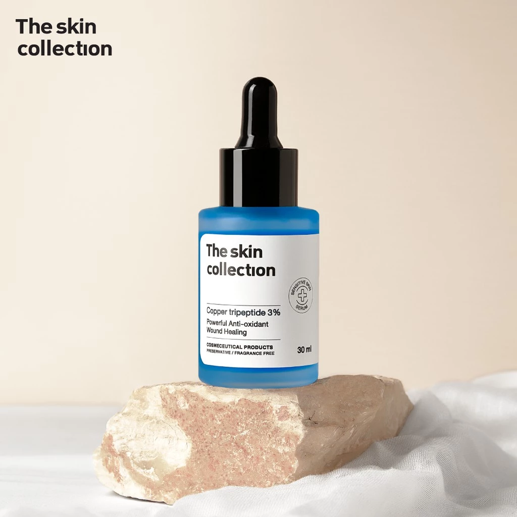 เซรั่มดูแลหลุมสิว รูขุมขนตื้นขึ้น The Skin Collection Serum Copper Tripeptide 3% 30 ml
