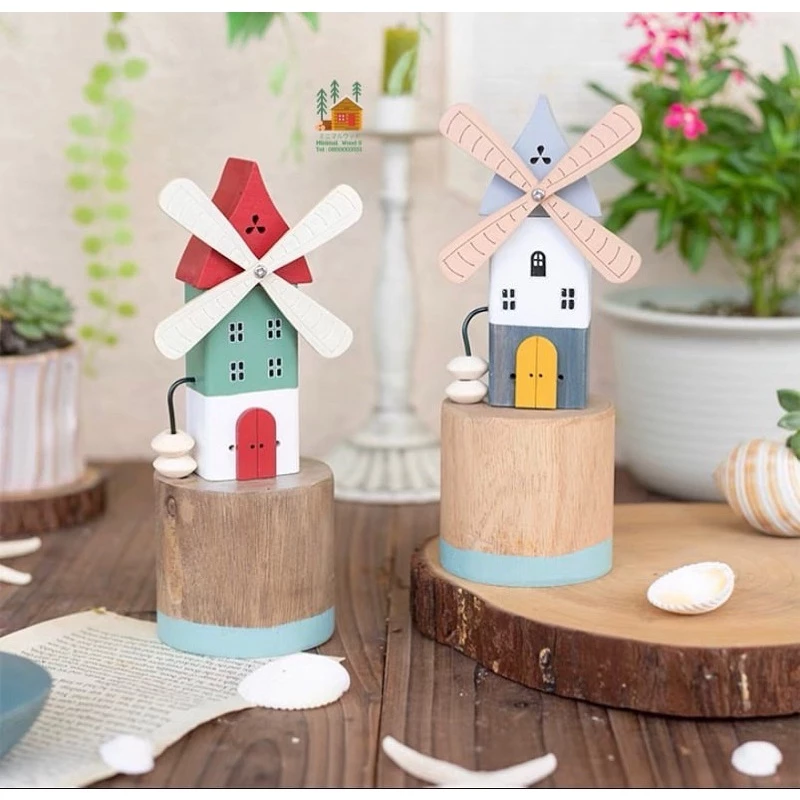 พร้อมส่ง !! ของแต่งบ้านรูปกังหัน ของแต่งคาเฟ่ ของแต่งบ้านมินิมอล พร็อพถ่ายรูป พร็อพแต่งบ้าน