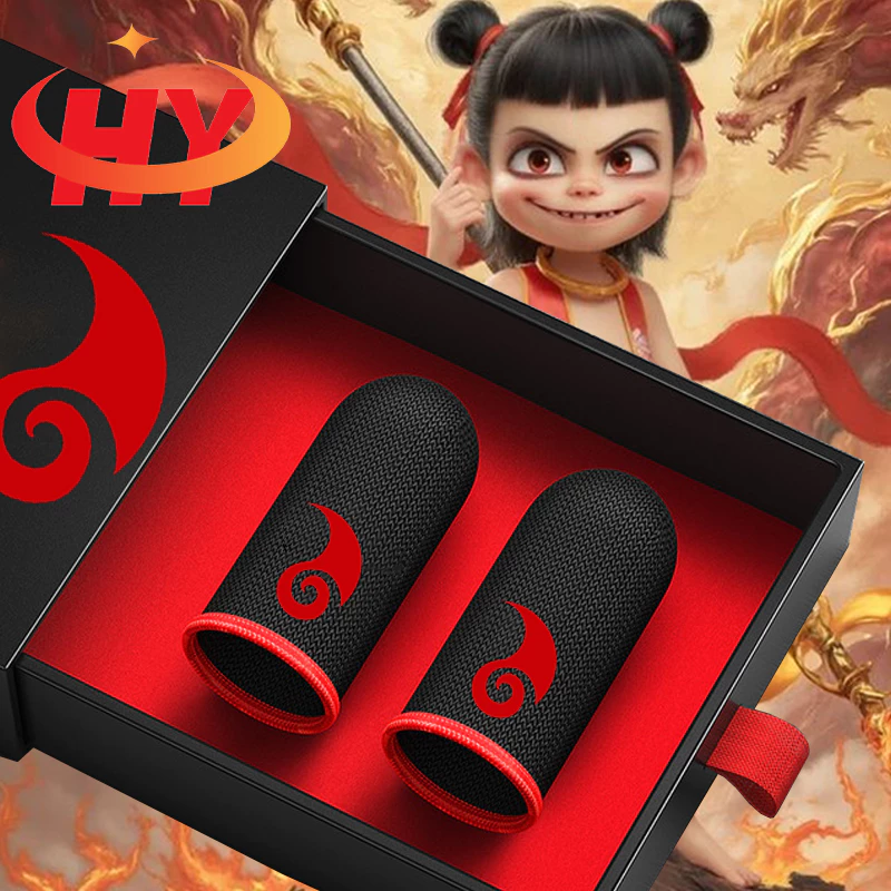 Hy Nezha + Ao BingGaming Finger Sleeve Breathable Sweatproof Gaming Thumb Thin ถุงมือสําหรับ Pubg