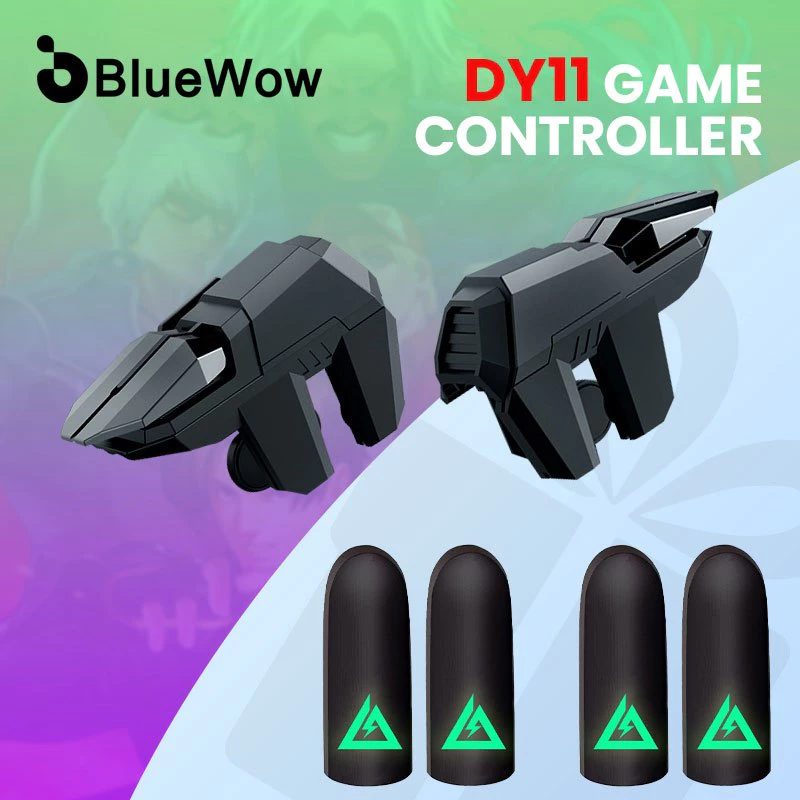 BlueWow DY11 1 คู่ Pubg Mobile Trigger สมาร์ทโฟน Gamepad Controller Gaming Shooter