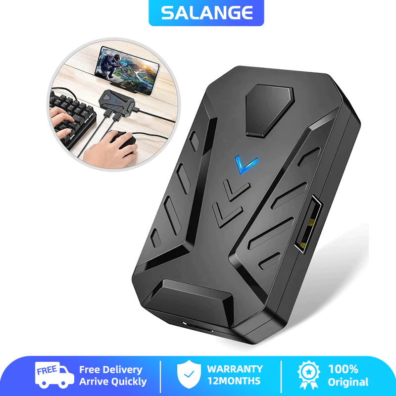 SALANGE MIX Master Gaming 7in1 Controller เกมควบคุม One Handed คีย์บอร์ดและเมาส์คอนโซล Controller อะแดปเตอร์แปลงสนับสนุน PS4/PS3/PS5/XboxONE/Switch Operation