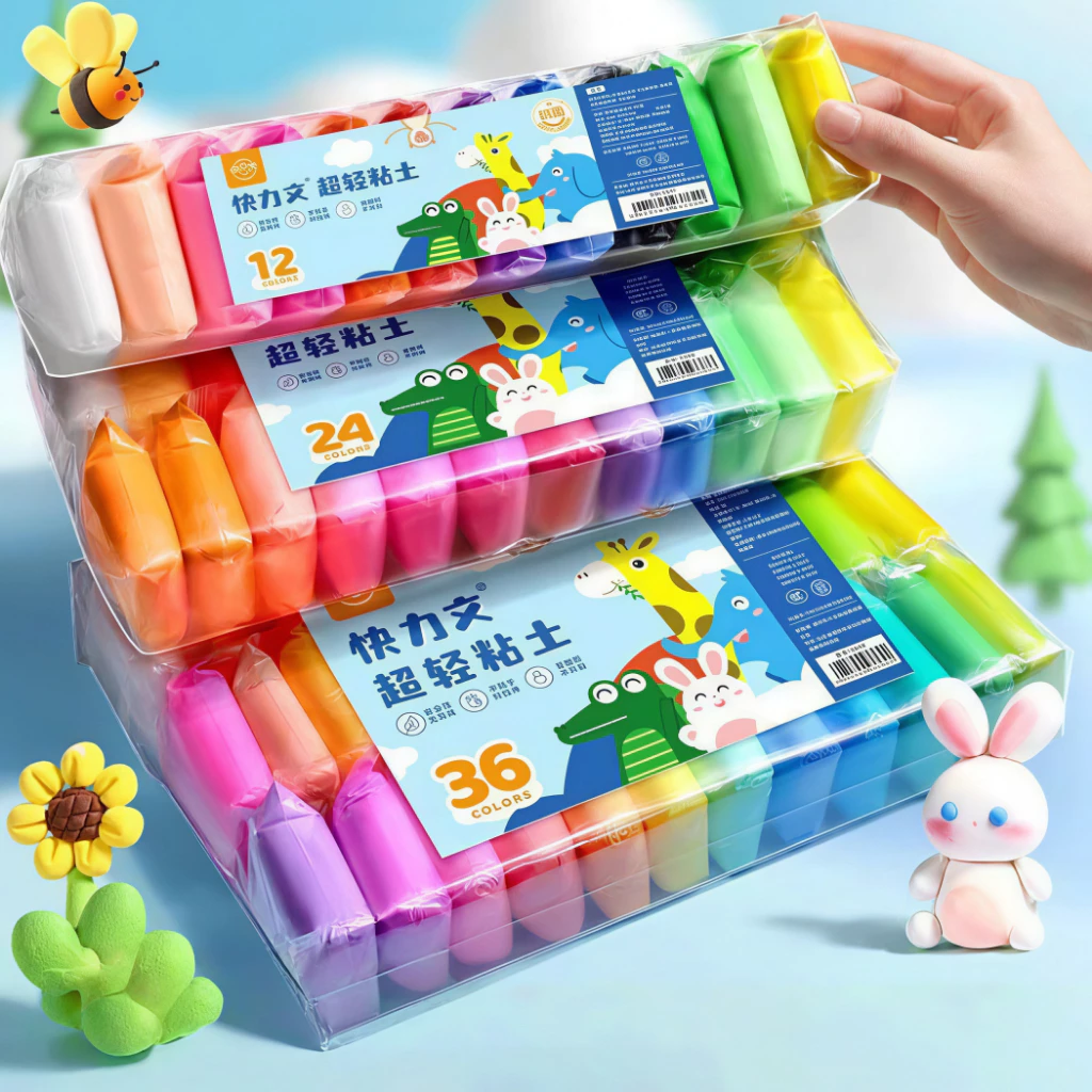 88% OFF DIY ดินน้ำมัน ดินเบา ดินเบา 12/24/36/48 สี ดินเบาเกาหลี ของเล่นเด็ก แฮนด์เมด ปลอดสารพิษ โคลนอวกาศ ดินน้ํามันสําหรับเด็ก ของเล่น ฿10.00 30พัน+ sold Comm Rate 12% Get Link