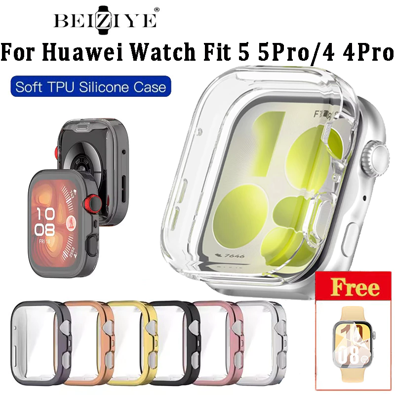 50% OFF เคสซิลิโคนสําหรับ Huawei Watch Fit 5 Pro TPU เปลือกป้องกันสําหรับ Huawei Watch Fit 4 Pro สมาร์ทวอท์ชฝาครอบป้องกัน ฿92.00 330 sold Comm Rate 12% Get Link