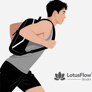 โลโก้ร้าน LotusFlow Studio