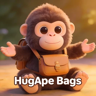 โลโก้ร้าน HugApeBags.th