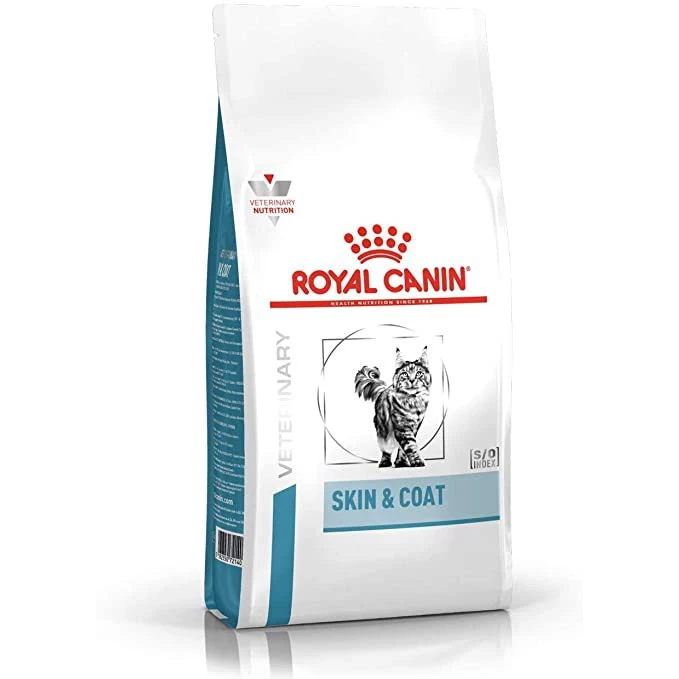 Royal Canin SKIN & COAT 400 g. อาหารเม็ดสำหรับแมวผิวหนังแพ้ง่ายบำรุงเส้นขน ขนาด 400 กรัม99321 พร้อมจัดส่งด่วน