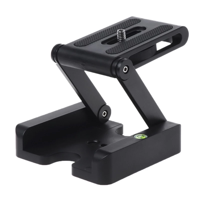 BTM กล้อง Z-Type แบบพกพาขาตั้งกล้องแบบพับได้ Pan Tilt สําหรับหัวขาตั้งเดสก์ท็อป Holde