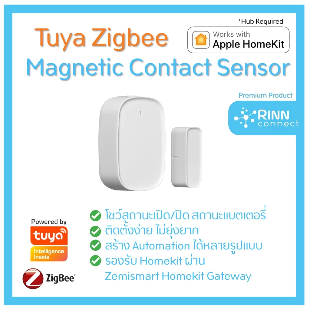 MOES Tuya Zigbee Contact Sensor Feature Image