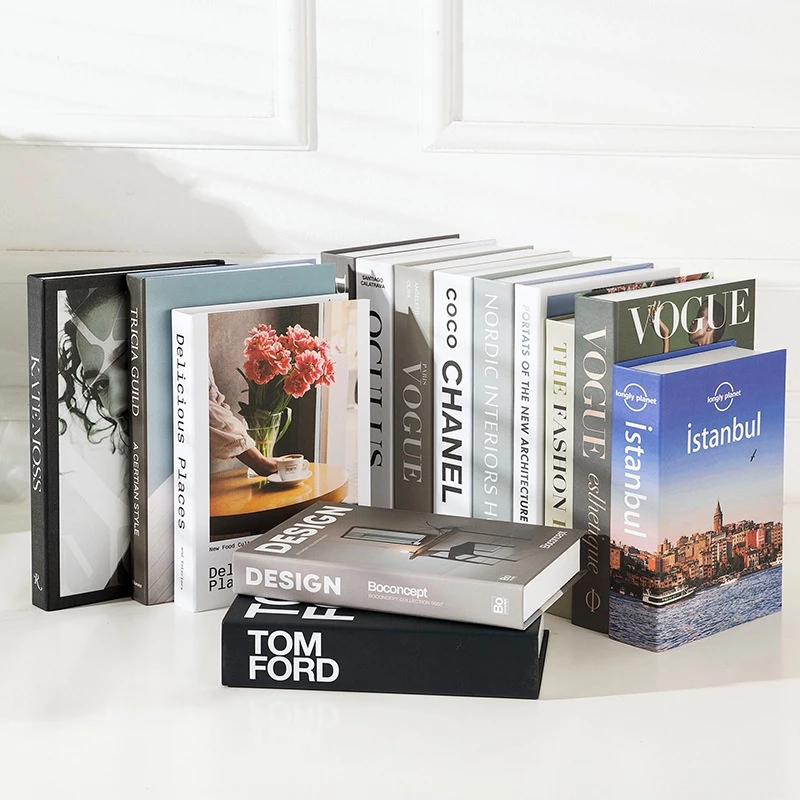 [พร้อมส่ง] หนังสือปลอม หนัฃสือปลอม พร๊อพถ่ายรูป ของแต่งบ้าน หนังสือแต่งบ้าน หนังสือโชว์