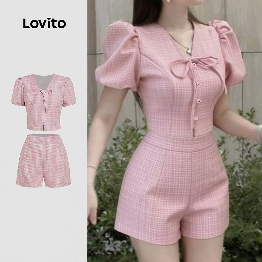 Lovito เสื้อหรือกางเกงลําลอง