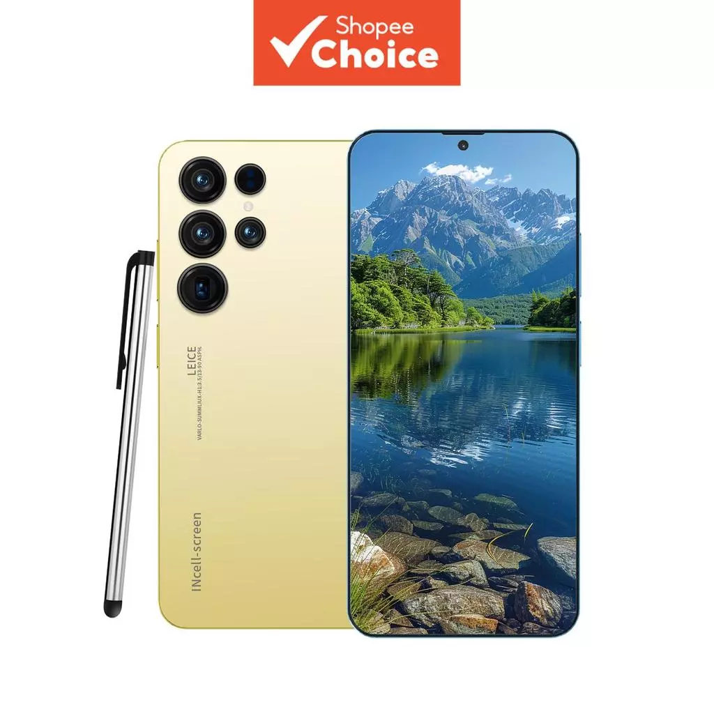 B24 Ultra โทรศัพท์สมาร์ท 6.8 นิ้วหน้าจอ Dual SIM Face ID Android 8.1 2+32GB โทรศัพท์มือถือ