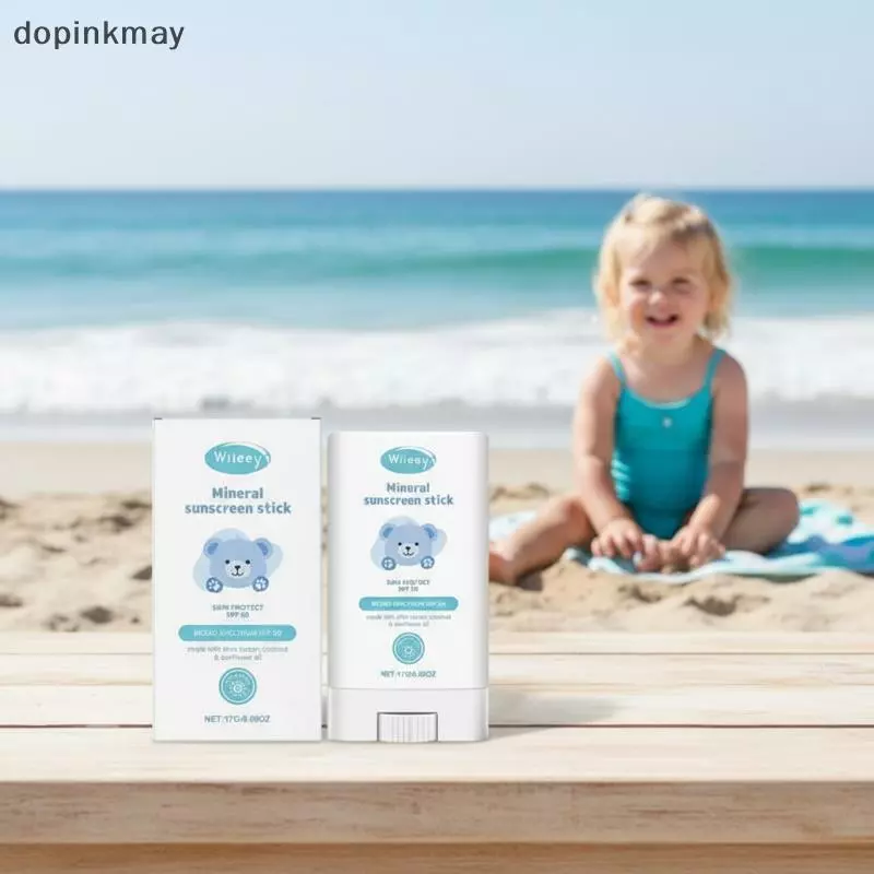 Dopinkmay Sti สําหรับเด็ก Uv การแยกน้ําหนักเบา Sun Protection Moisturizing Skin Anti Oxidant Spf 50 ครีมกลางแจ้ง ph