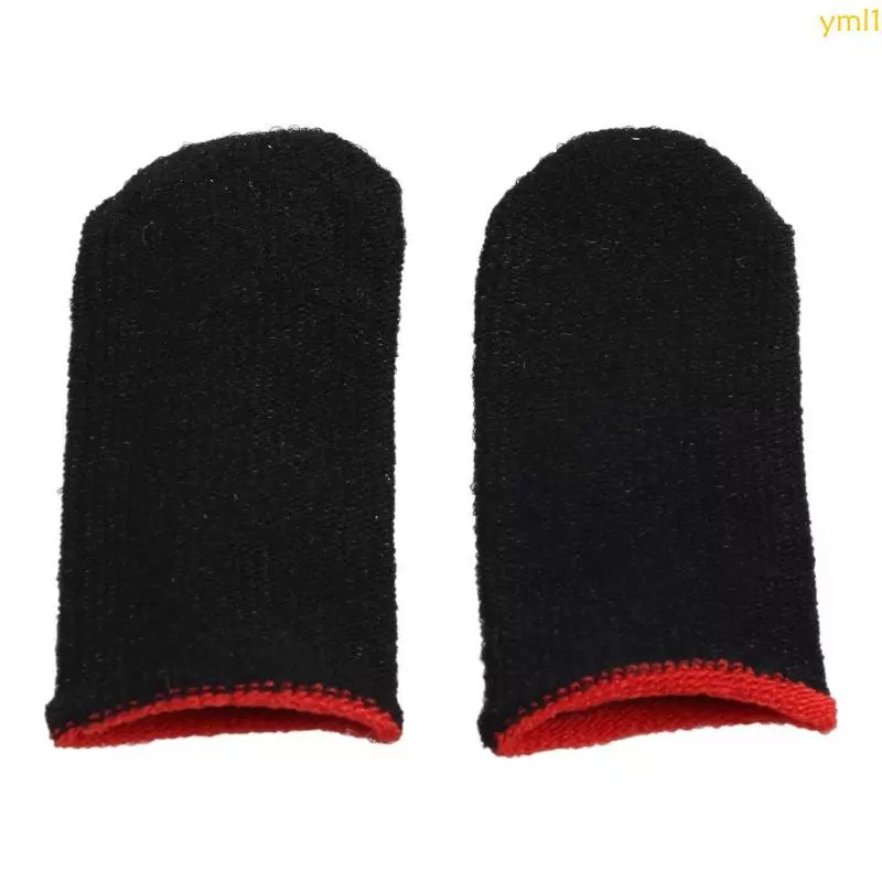 Yml1 Gaming Finger Sleeve Breathable Finger Cover สําหรับ PubgGames สําหรับหน้าจอสัมผัส Cove