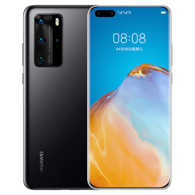 Huawei p40pro Huawei โทรศัพท์มือถือ P40 Kirin 990 โปรเซสเซอร์ 5G Hongmeng เกมชาร์จไร้สาย
