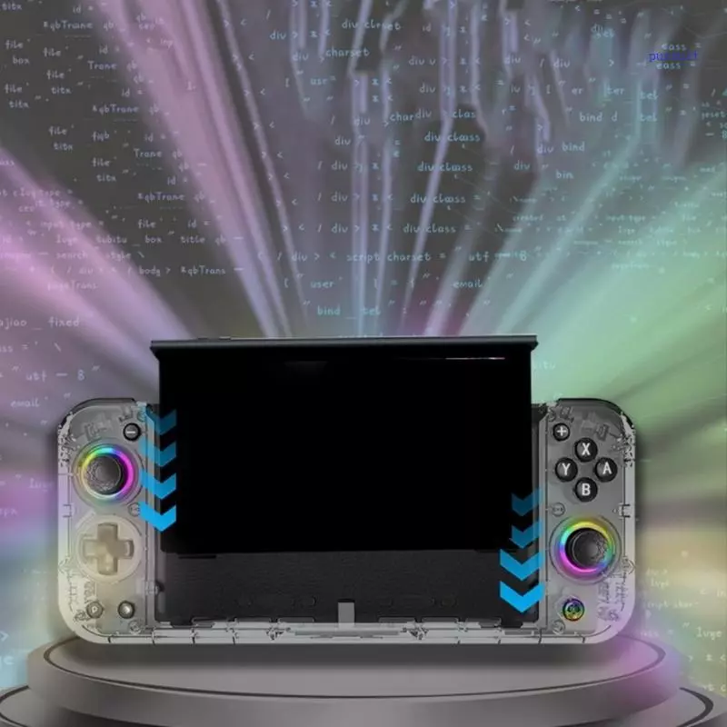 SUIT* Gaming Joypad 3 60 องศา Hall จอยสติ๊กสําหรับ NSO พร้อมการเชื่อมต่อและเล่นง่ายและไฟ LED สีสันสดใส