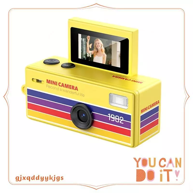 กล้อง Mini 0.96 นิ้วพวงกุญแจ Retro 720P รองรับการ์ดหน่วยความจําแฟลช Flip-Out การออกแบบหน้าจอมะนาวสีเหลือง gjxqdyykjgs.th