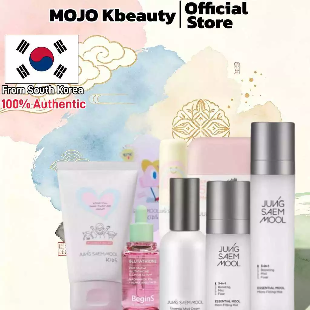 [JUNG SAEM MOOL] คุชชั่นกันแดดเด็ก 18g/Essence Cream 50ml/สารสกัดจากทับทิม 30ML/100ml ครีมหน้าเด็ก/ลิปสติกเด็ก/17g แท่งกันแดดสําหรับเด็ก