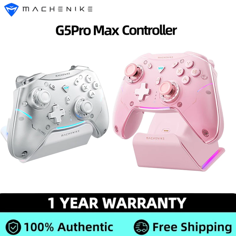 Machenike G5ProMax Gaming Controller ฐานคอมพิวเตอร์พีซีรุ่น Steam Switch Controller NS Xbox บลูทูธโทรศัพท์ไร้สาย iPad Rock Kingdom Double Shadow W