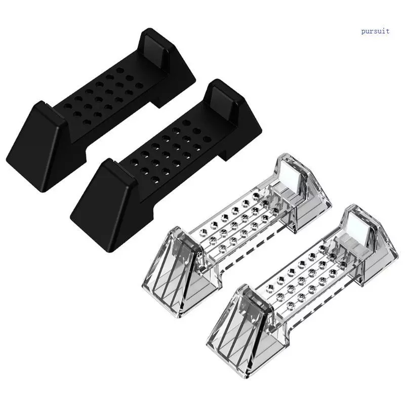 SUIT* 1 คู่ Dock สําหรับ NS2 คอนโซลฐานเพิ่ม Airflows สนับสนุนวงเล็บเดสก์ท็อป Gamepad ผู้ถือ Gaming เครื่องประดับ