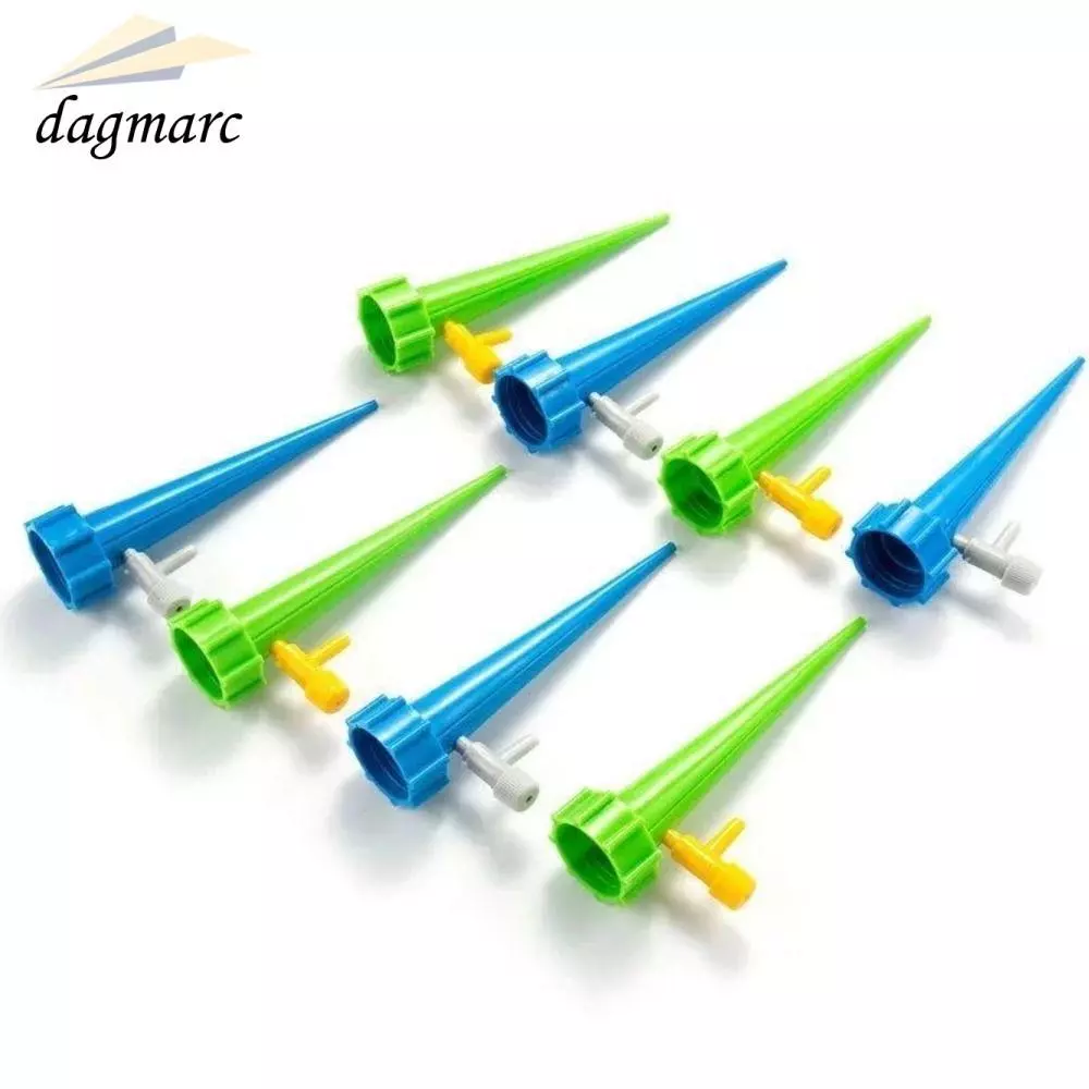 DAGMARC 1/4 ชิ้นสวนสปริงเกลอร์,อุปกรณ์สวนปรับอุปกรณ์รดน้ําอัตโนมัติ,สวนระบบสปริงเกลอร์ Houseplant ชลประทานดอกไม้หม้อหยดเครื่องมือทําสวน