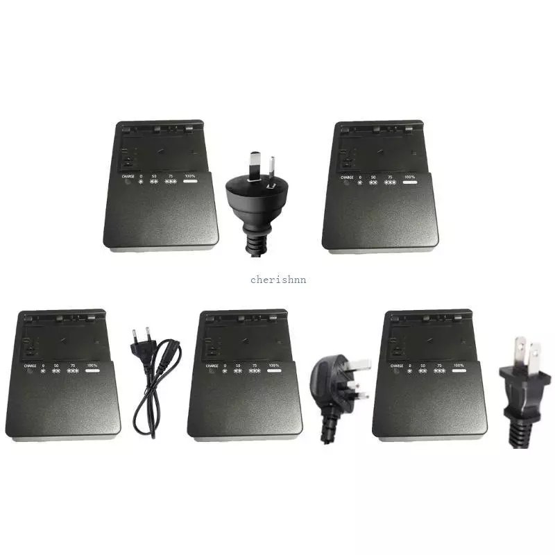 CH * EU AU UK US ปลั๊กมาตรฐาน LC-E6C LC-E6E LP-E6 LP-E6N สําหรับ 5D2 5D3 60D 7D 70D Mark II 5D กล้อง DSLR