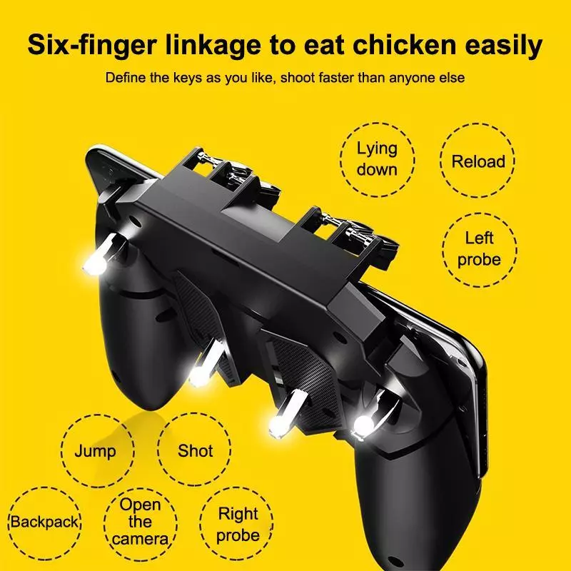 StardustLab PUBG Controller สําหรับโทรศัพท์ Gamepad Joysti Trigger Free Fire เกมมือถือ Pad Pupg มือโทรศัพท์มือถือ Gaming Controllers SDL