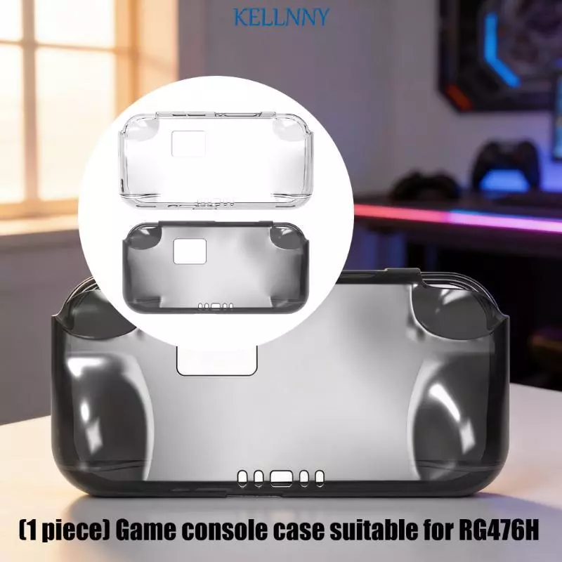 Kellnny โปร่งใสยืดหยุ่นฝาครอบกันกระแทก TPU กรณีมือถือ Gamepad ผิวป้องกันสําหรับ RG476H Gaming Access