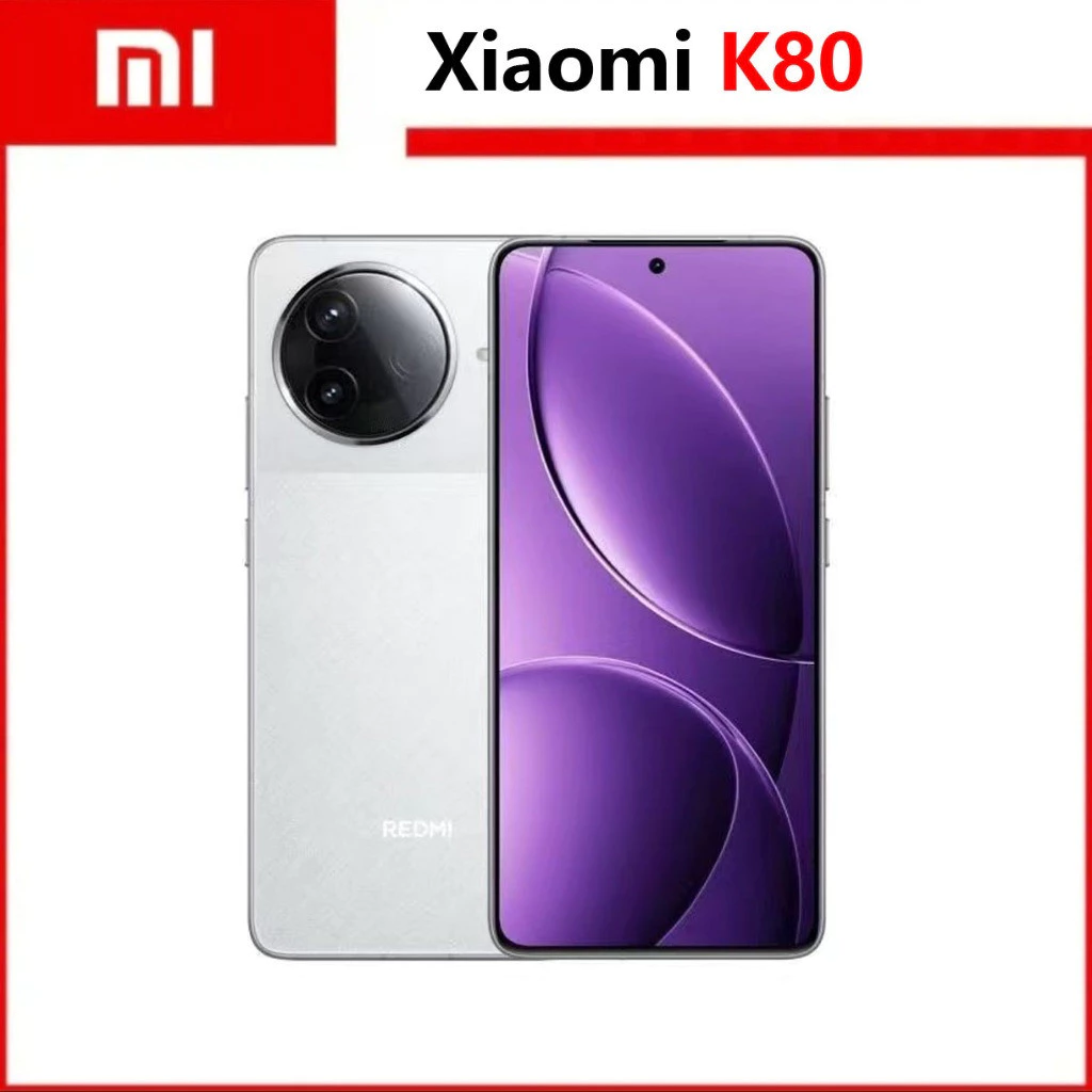 โทรศัพท์มือถือ Redmi K80 5G Snapdragon 8 Gen 3 โทรศัพท์มือสองต้นฉบับสภาพดี