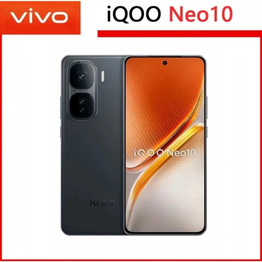 Vivo iQOO Neo 10 5G โทรศัพท์มือถือ AMOLED Snapdragon 8 gen 3 ทุกสีสภาพดีโทรศัพท์มือสองต้นฉบับ