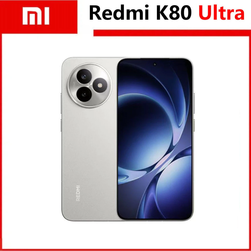 โทรศัพท์มือถือ Xiaomi Redmi K80 Ultra 5G 6.83 นิ้ว 144Hz ขนาด 9400+ โทรศัพท์มือสองฟังก์ชั่นที่ดีทุกสี