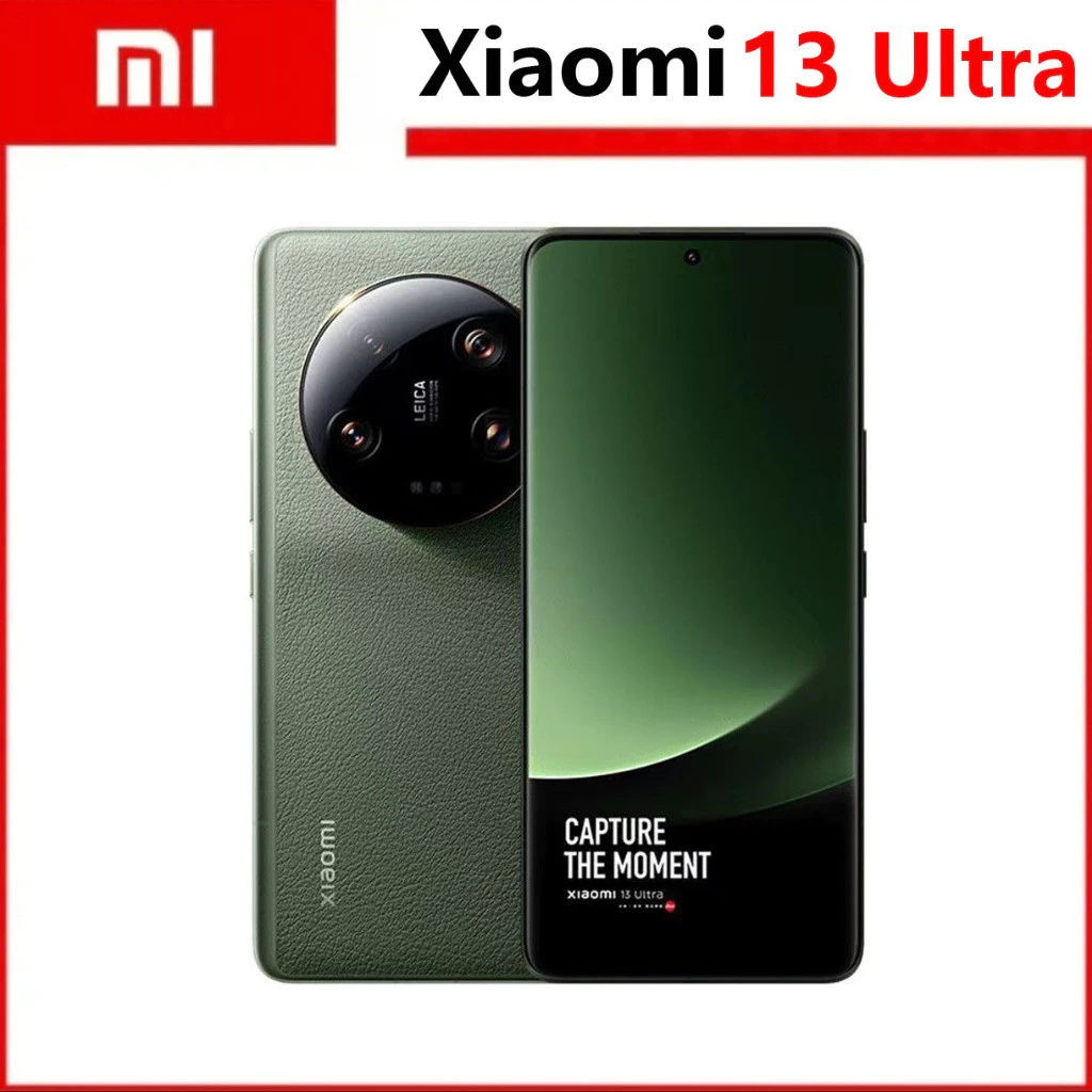 โทรศัพท์มือถือ Xiaomi 13 Ultra 5G 6.73 2K OLED 120Hz Snapdragon 8 Gen 2 ฟังก์ชั่นดีสภาพโทรศัพท์มือสอง