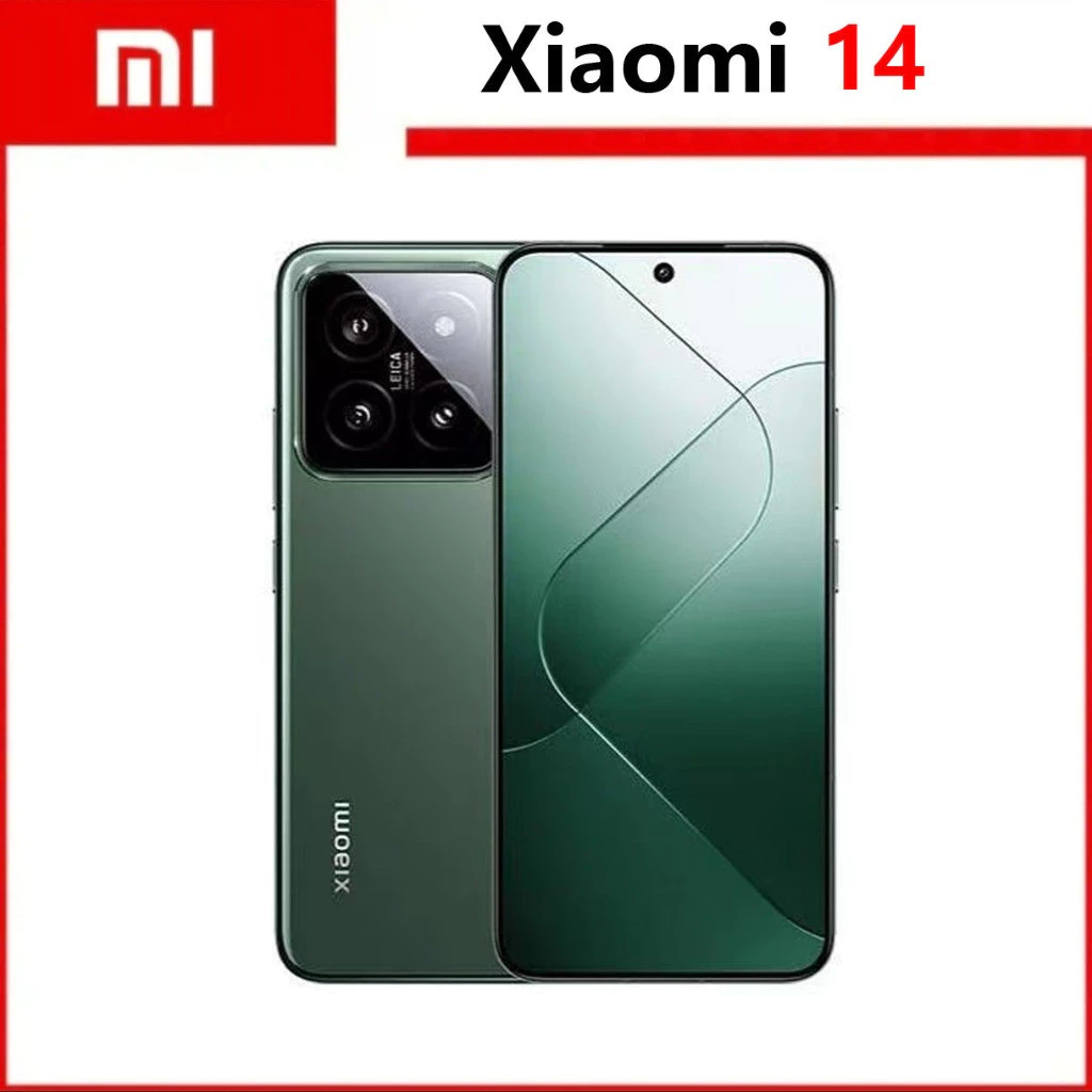 โทรศัพท์มือถือ Xiaomi 14 5G 6.36 นิ้ว OLED ยืดหยุ่น 120Hz หน้าจอ Snapdragon 8 Gen 3 ฟังก์ชั่นที่ดีโทรศัพท์ที่ใช้เดิม