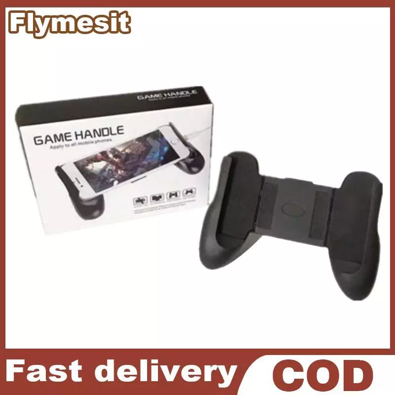 Flymesit โทรศัพท์มือถือ Gaming Controller สําหรับ PUBG Aim ยิง Gamepad Joysti สําหรับยิงเกม Grip Aux ปุ่มจับ EN