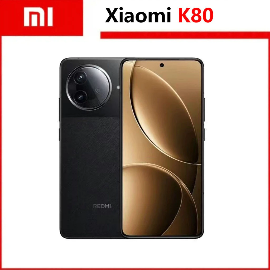 โทรศัพท์มือถือ Redmi K80 5G Snapdragon 8 Gen 3 ฟังก์ชั่นที่ดีโทรศัพท์มือสองดั้งเดิม