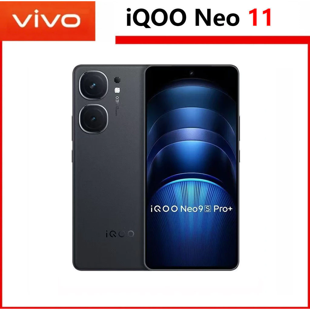 VIVO iQOO Neo 9S Pro+ Plus 5G โทรศัพท์มือถือ 144Hz AMOLED Snapdragon 8 Gen 3 ทุกสีสภาพดีโทรศัพท์มือสองต้นฉบับ