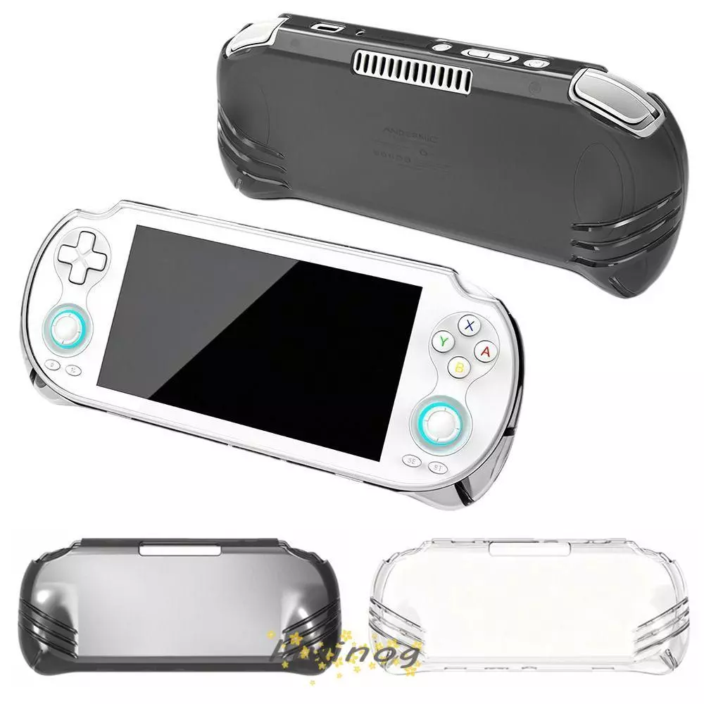 HYINOG Gaming Handhelds, กันกระแทกคอนโซลเกมตามหลักสรีรศาสตร์,น้ําหนักเบา Anti Drop ทนต่อการสึกหรอกันน้ํา Soft Shell สําหรับ Anbernic RG Vita