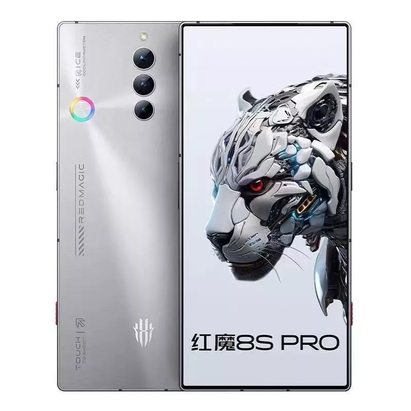 Nubia Red Magic 8s pro plus (5G) โทรศัพท์เกม/โทรศัพท์มือถือ E-sports/160W ชาร์จเร็ว/Snapdragon 8 Gen-2-overclock/16GB+256GB/ 512GB/un-repaired,Good Condition โทรศัพท์มือสองต้นฉบับ