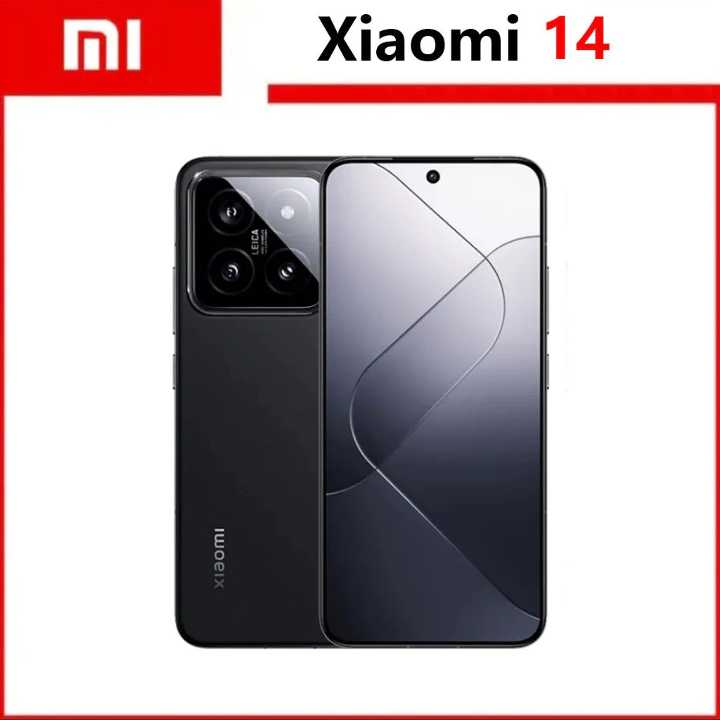 โทรศัพท์มือถือ Xiaomi 14 5G OLED หน้าจอ 120Hz Snapdragon 8 Gen 3 Good Condition โทรศัพท์มือสองต้นฉบับ