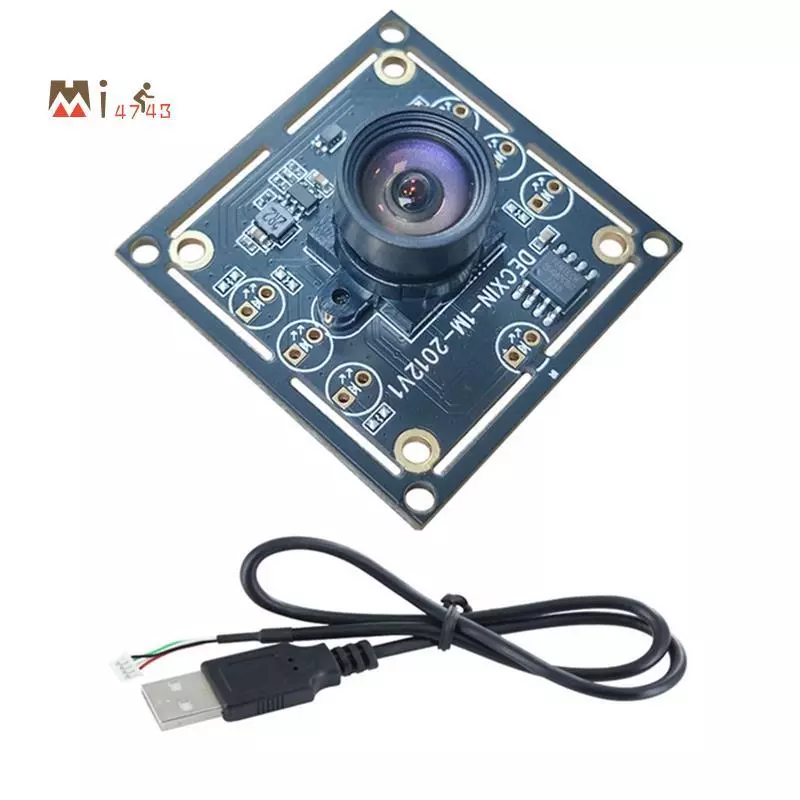 Mi4743iOV9732 1MP โมดูลกล้อง 100 องศา 1280x720 30FPS กล้อง 3 เมตรฟรีไดร์เวอร์โฟกัสด้วยตนเองสําหรับโครงการเกม