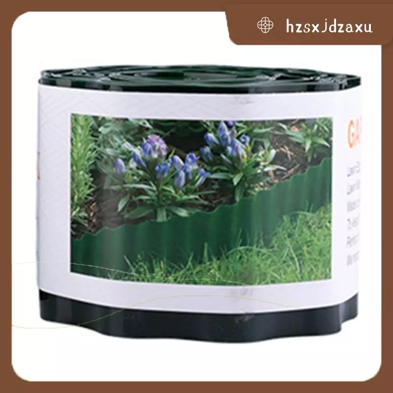 hzsxjdzaxu รั้วสวนพลาสติกรั้วลูกฟูกรั้วสวนสวนสวนสนามหญ้ารั้วตกแต่ง 10cmx9m