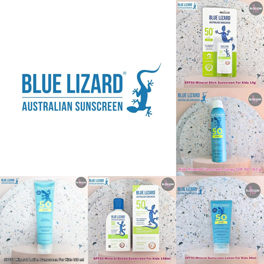 Blue Lizard - Australian Sunscreen SPF50 Mineral For Kids ครีมกันแดด สำหรับเด็ก
