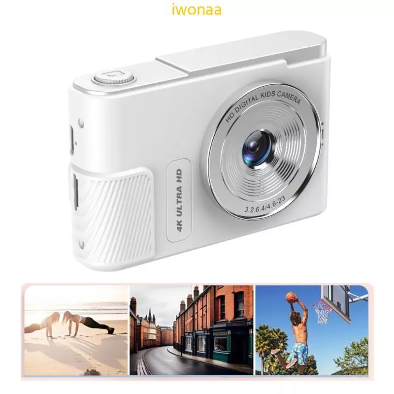 Iwo CCD กล้อง 44MP 4K 3280x2160 กล้องดิจิตอลความจุ 800mAh TypeC