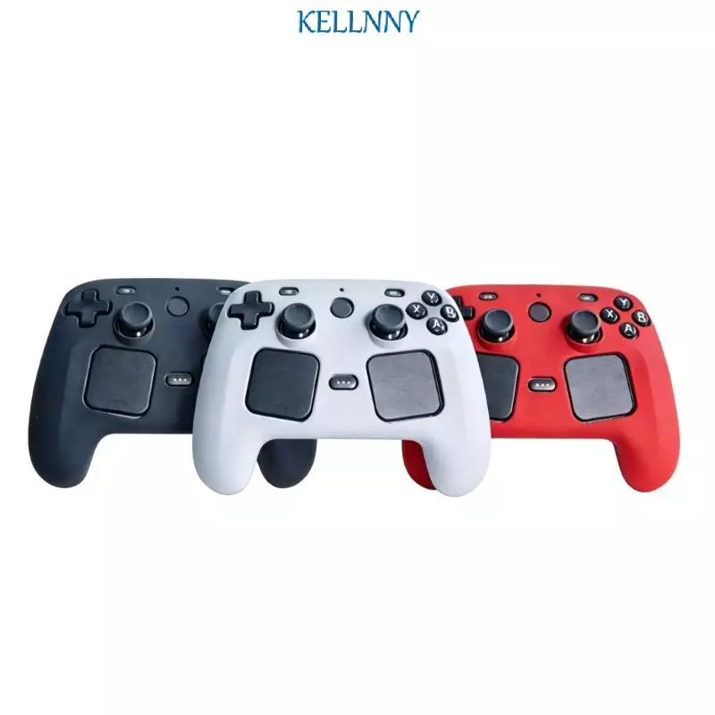 Kellnny Gaming Controller ปลอกซิลิโคนป้องกันผิวเกม Handle Case Sleeve Scratchproof Case สําหรับ Steam Controller