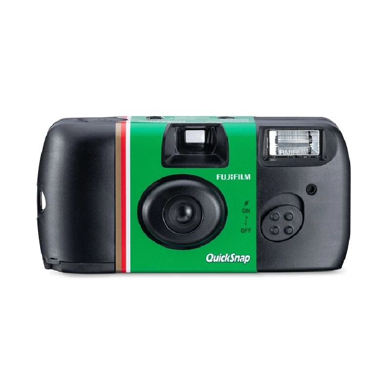FUJIFILM กล้องใช้งานครั้งเดียว QuickSnap Flash 400 พร้อมฟิล์ม Fujicolor Superia 400