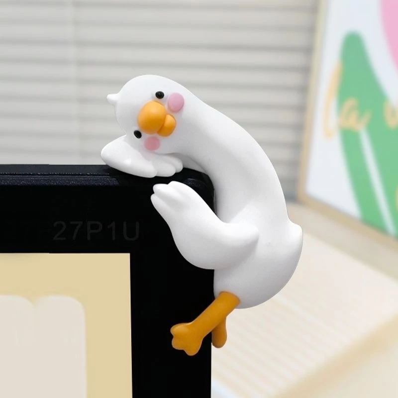 ตุ๊กตาห่านขาวน่ารัก ของแต่งบ้าน ตกแต่งคอม ตกแต่งโต๊ะ ตกแต่งห้อง ของตกแต่ง แต่งบ้าน ตกแต่งคาเฟ่ วัสดุเรซินคุณภาพดี
