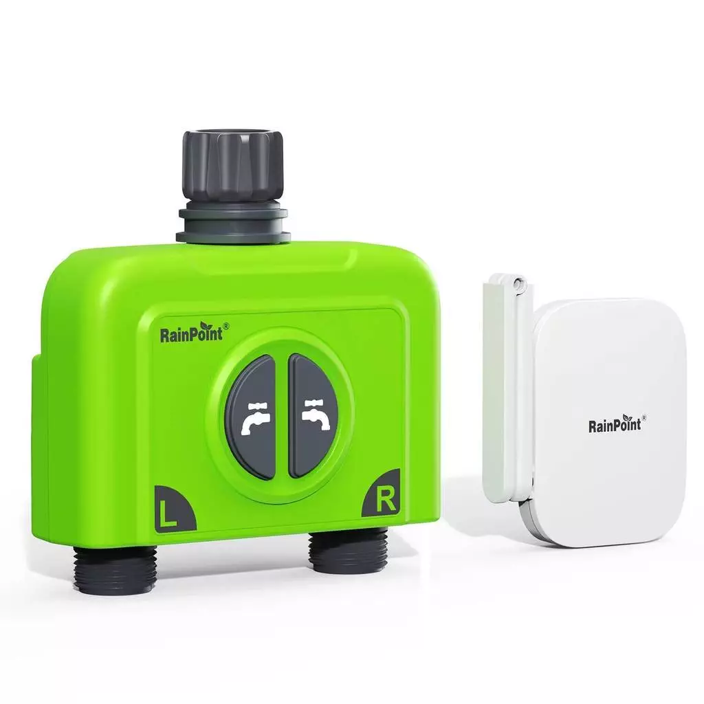 RAINPOINT 2 Zone WiFi Sprinkler Timer Feature Image
