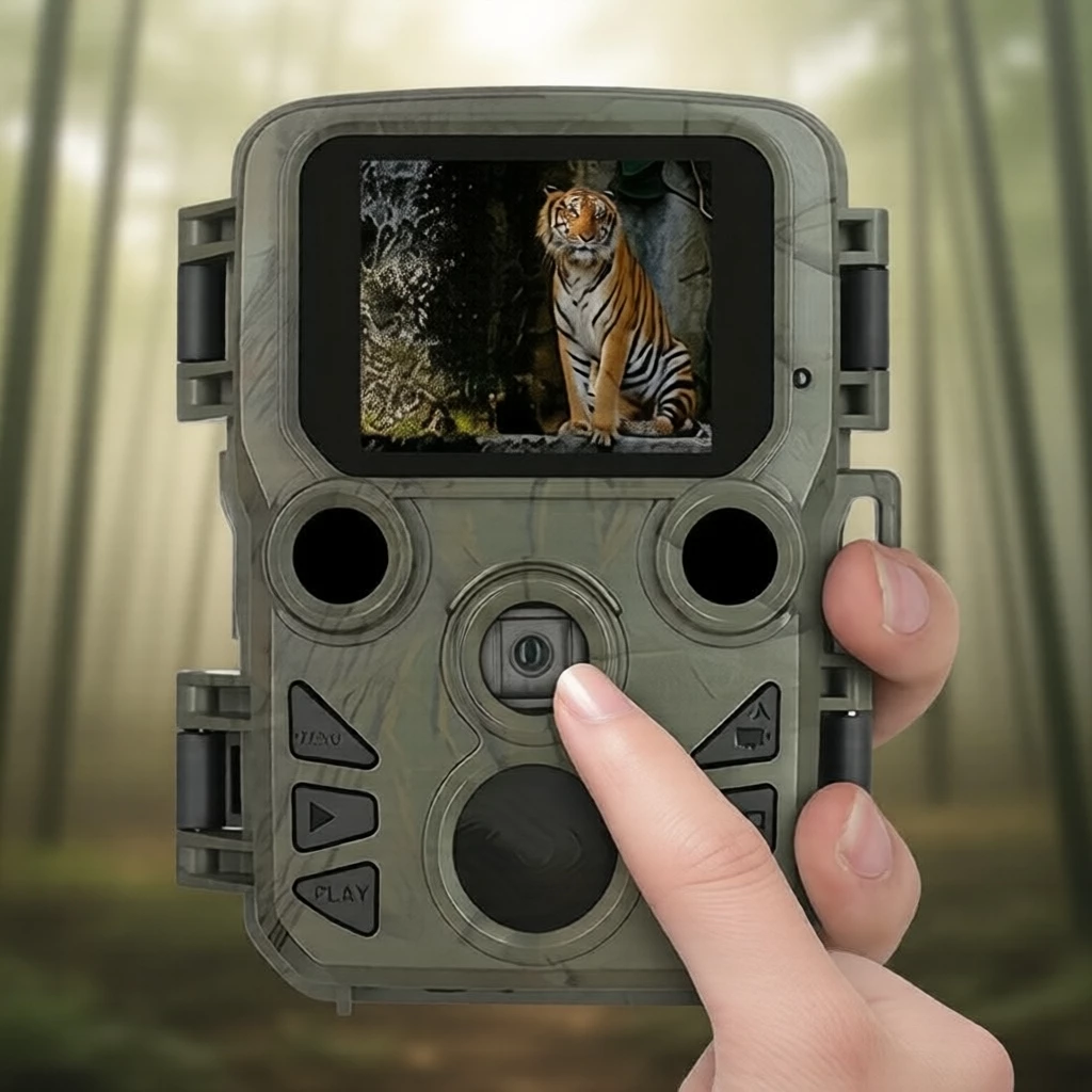 PIR Motion Sensor IP66 กันน้ํา 12 เดือนสแตนด์บายยาว Wildlife กล้อง 1080P HD การล่าสัตว์กล้อง Pir Sensor 0.45S