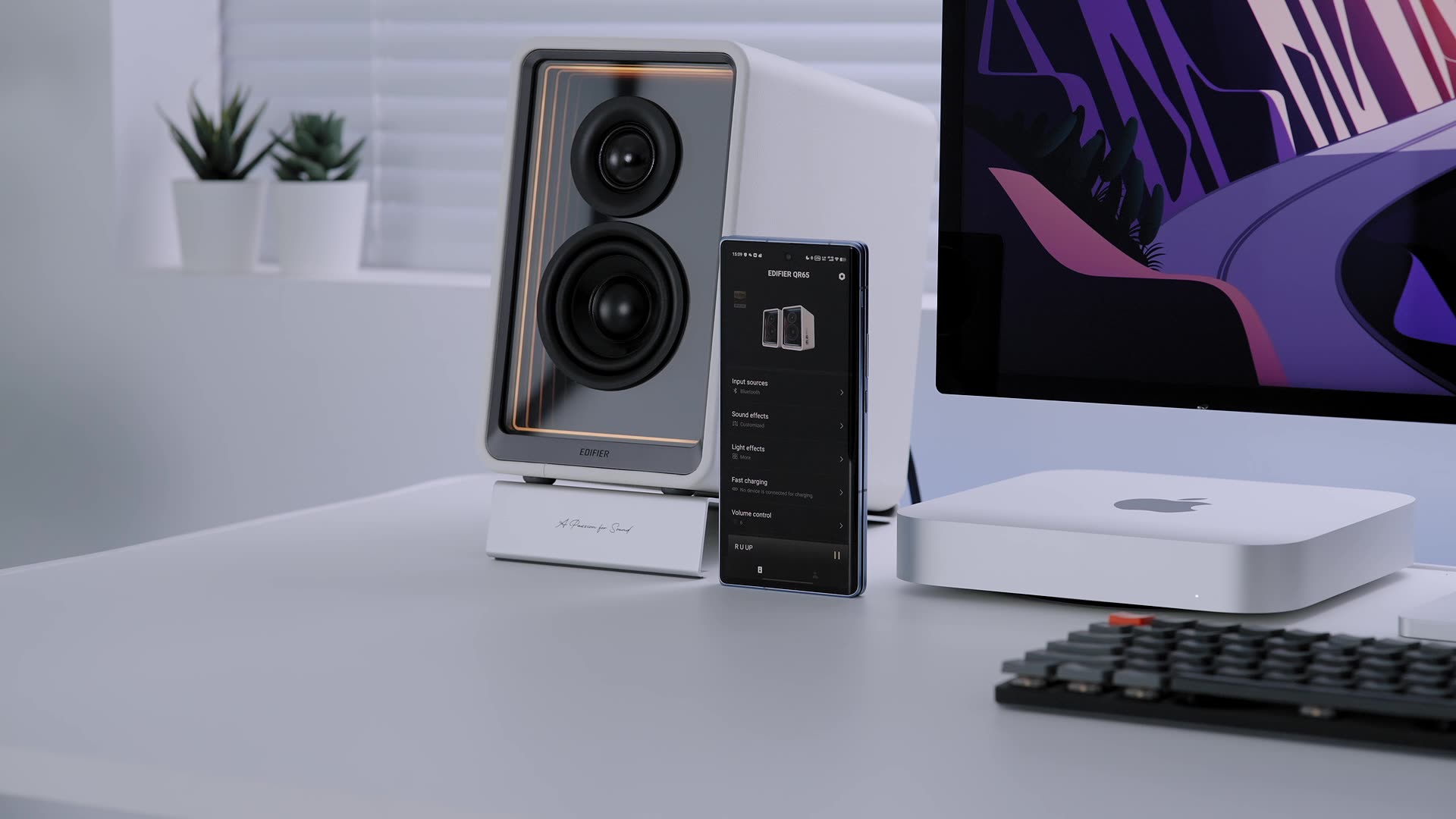 #Edifier #QR65 #VGP2024รางวัลภาพและเสียงของญี่ปุ่น #สินค้าใหม่ล่าสุด Desktop Active Monitor พร้อม GaN Charger กำลังขับรวม 70W (RMS) พร้อมเสียงคุณภาพ