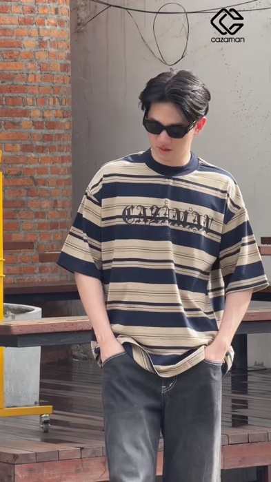 #เสื้อลายทาง #ติดเทรนด์วันนี้ #เสื้อยืด